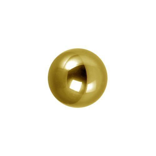 Gold Titanium Ball Attachment