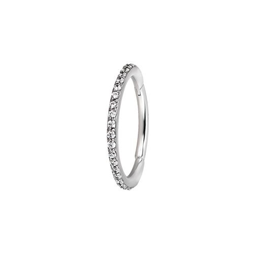 Surgical Steel Conch Ring - Premium Zirconia