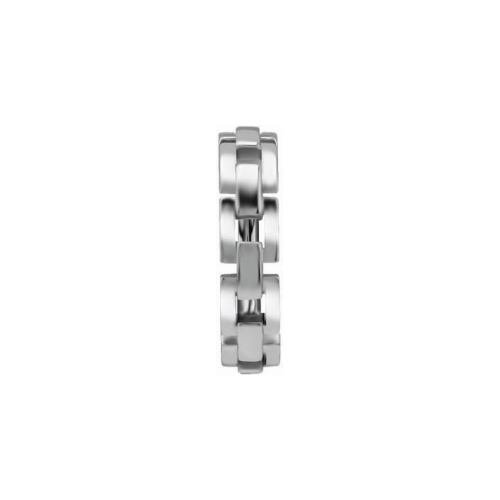 Surgical Steel Conch Ring - Chain