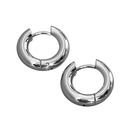 Sterilised Surgical Steel Chunky Earrings - 10mm