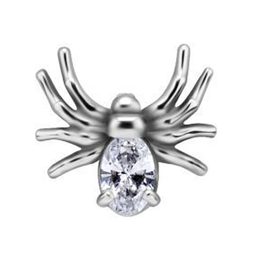 Surgical Steel - Premium Zirconia - Spider - 6.5mm Threadless Attachment