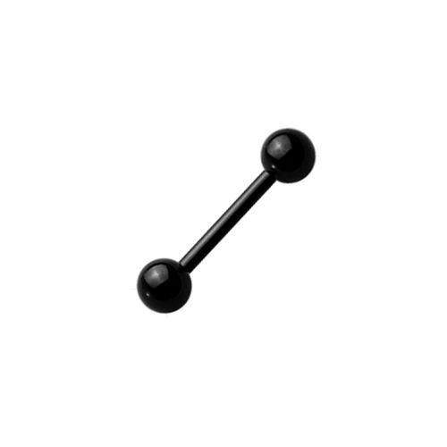 Black Steel Nipple Bar