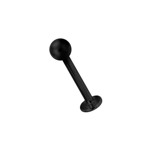 Black Titanium Flat Back Labret