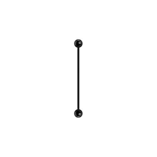 Black Titanium Industrial Bar