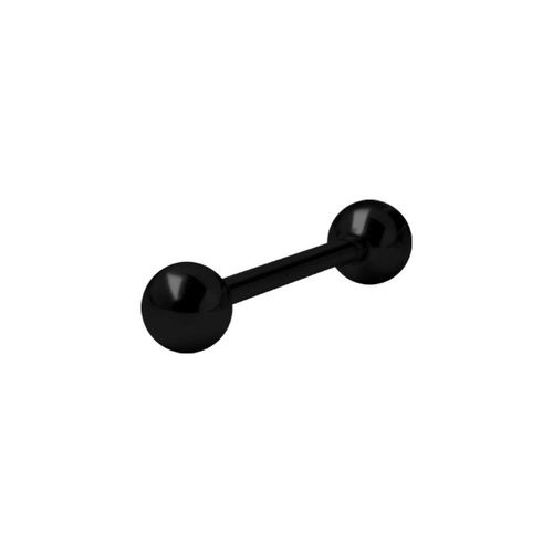 Black Titanium Nipple Bar