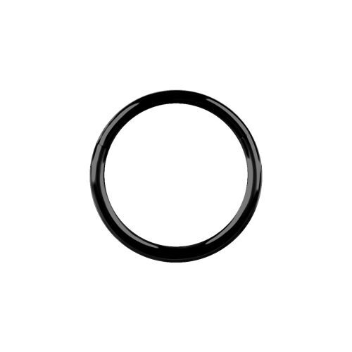 Black Titanium Hinged Ring