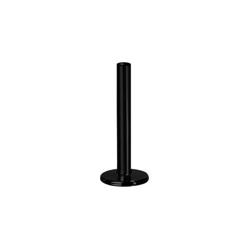 Black Titanium Internal Thread Labret Post