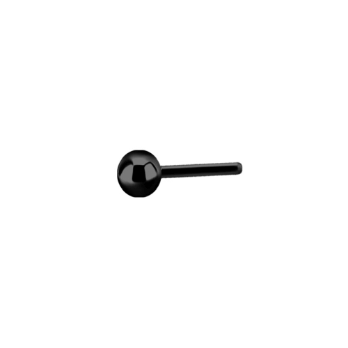 Black Titanium Threadless Ball Attachment