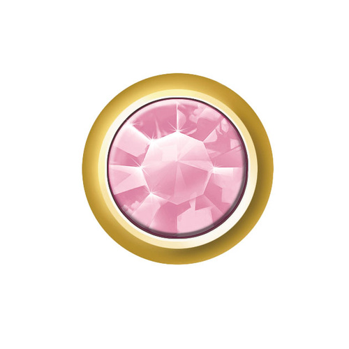 Sterilear Ear Studs Rose October Mini Gold