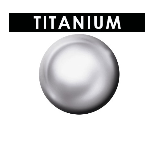 Sterilear Ear Studs Titanium Ball Regular 