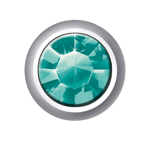 Sterilear Ear Studs Emerald May Regular Silver 