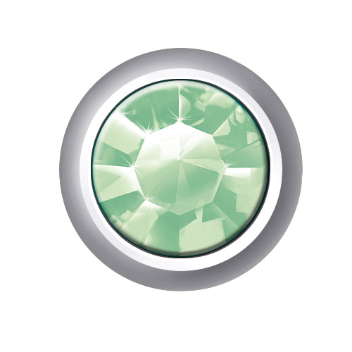 Sterilear Ear Studs Peridot August Regular Silver 