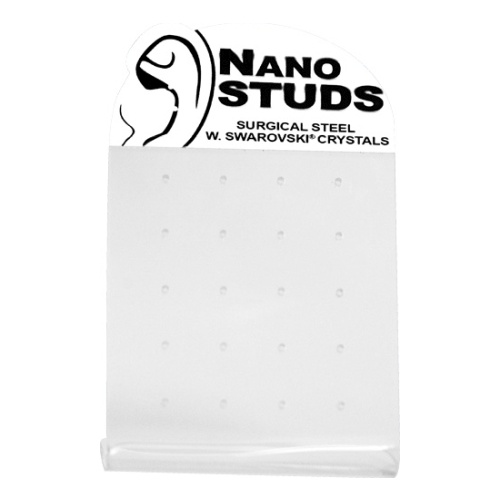 Display For Nano Studs 1.0MM Holes (x20 +3 Hole Extra) - Empty