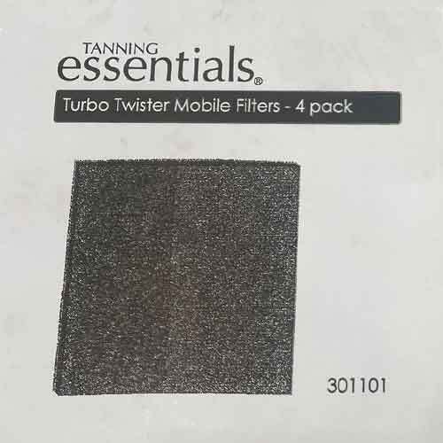 Extractor Fan Portable Turbo Twister Clean Air Filters 4pk