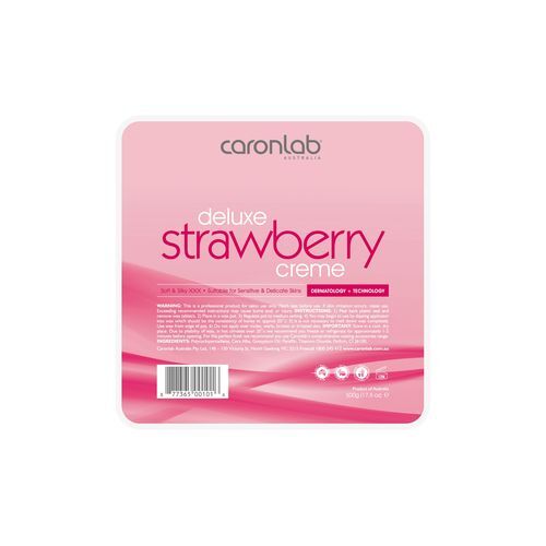 Caron Strawberry Creme Hard Wax Pallet 500g