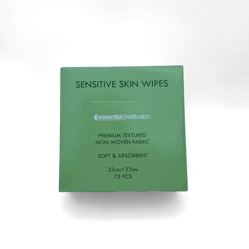 Essential Beauty Non-Woven Fabric Wipes - 75 Pack