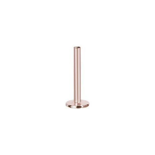 Rose Gold Titanium (Type R) Internal Thread Flat Back Labret Post Sterilised