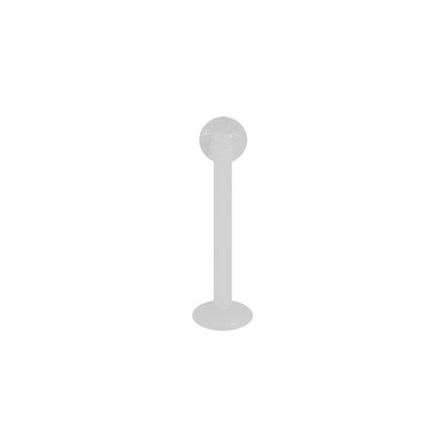 Bioplast Flat Back Labret - Clear UV Ball