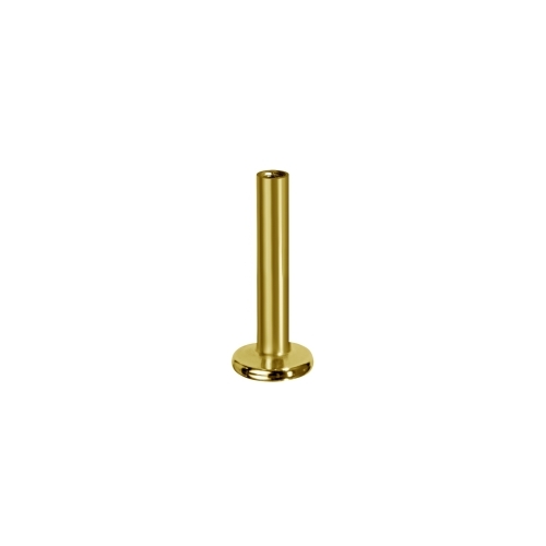 18K Gold (Type S) Internal Thread Flat Back Labret Post