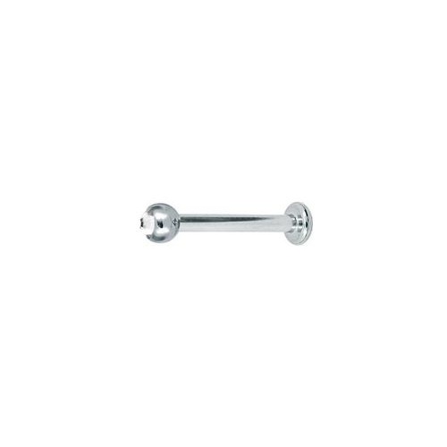 Surgical Steel Flat Back Labret - Crystal