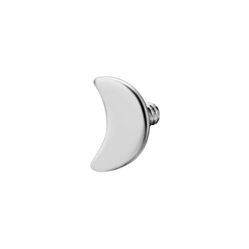 Titanium Moon Attachment for Internal Thread Labret