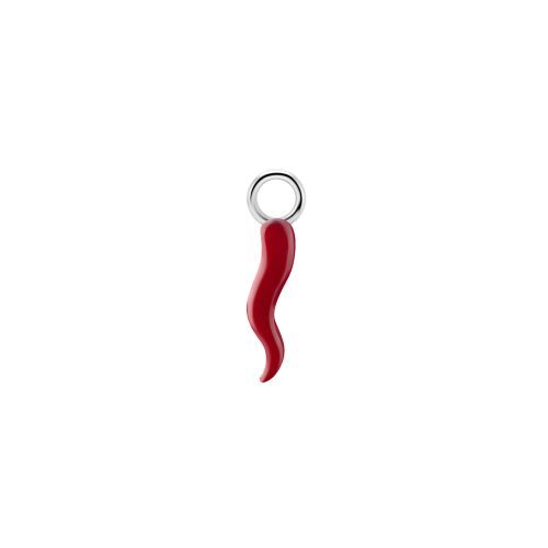 Nickel Free Cobalt Chrome Chilli Enamel Jewellery Charm