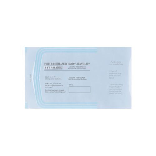 Self Sealing Sterilization Bags - Pack of 200 New Size
