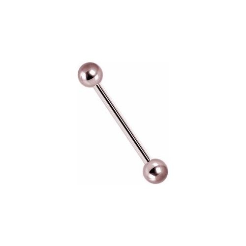 Rose Gold Steel Nipple Bar