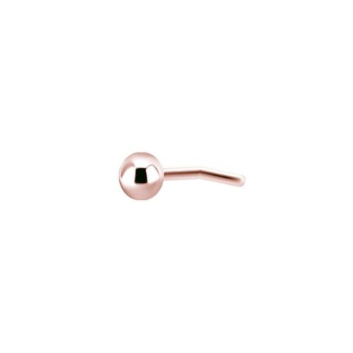 Rose Gold Titanium Threadless Ball Attachment