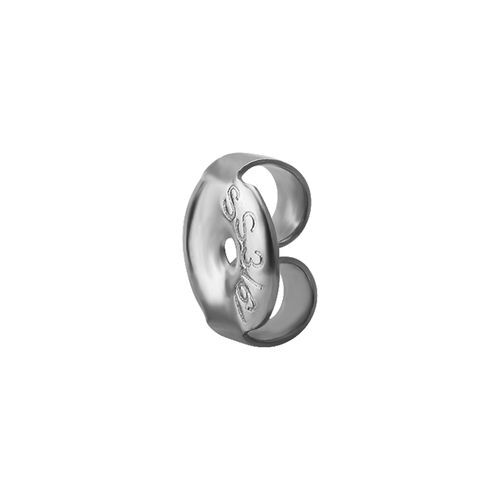 Surgical Steel Butterfly Backing for Ear Studs 20 Gauge (Pack of 50 Pairs) 6mm