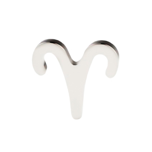 Titanium Internal Thread Flat Back Labret - Aries