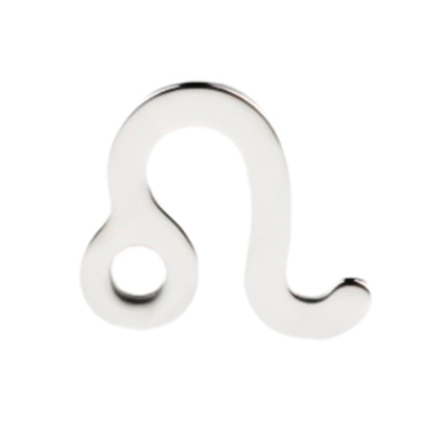 Titanium Internal Thread Flat Back Labret - Leo