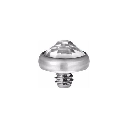 Titanium Internal Dermal Anchor Attachment - Flat Various Colours 