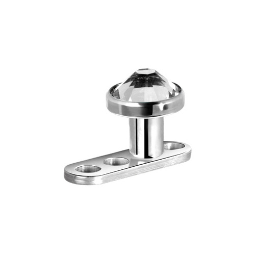 Titanium Internal Dermal Anchor - Crystal