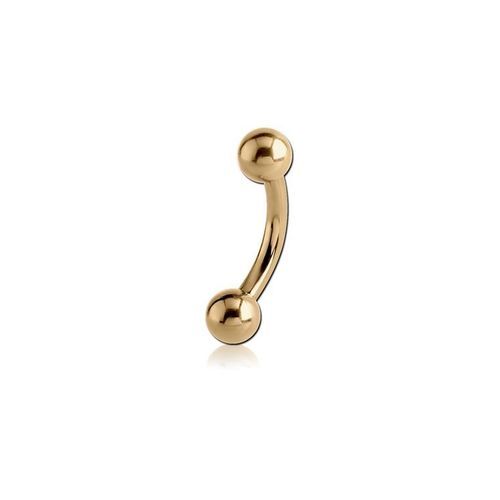 Zircon Gold Titanium Rook Bar