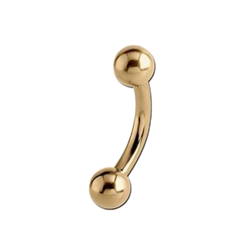 Zircon Gold Titanium Rook Bar